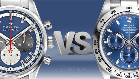 zenith vs rolex watch